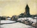 ancienne église aker 1881 Edvard Munch